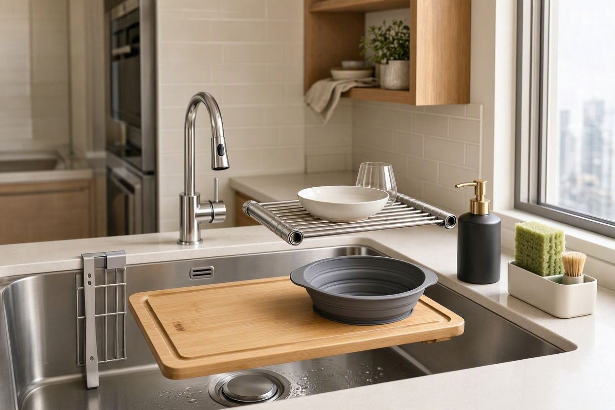 sink accessories for small kitchens